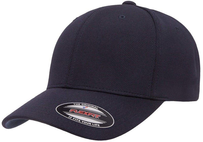 Flexfit Mens Cool & Dry Sport Hat, Navy, Large-X-Large US - Image 1